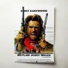 Outlaw Josey Wales Fine Art 1970's Movie Poster