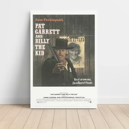 Pat Garrett and Billy the Kid Fine Art 1970's Movie Poster