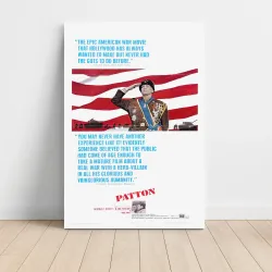 Patton Fine Art 1970's Movie Poster Wall Art