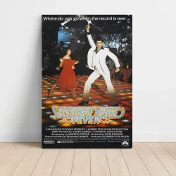 Saturday Night Fever Fine Art 1970's Movie Poster
