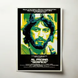 Serpico (1973) Fine Art Movie Poster