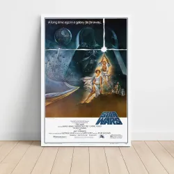 Star Wars (1977) Fine Art Movie Poster