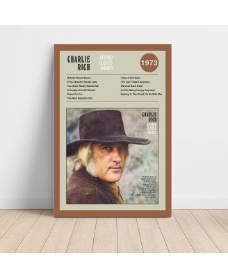 Charlie Rich – Behind Closed Doors Fine Art Album Poster