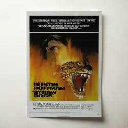 Straw Dogs Fine Art 1970's Movie Poster Wall Art