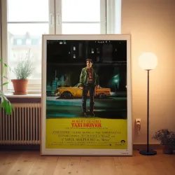 Taxi Driver Fine Art 1970's Movie Poster Wall Art
