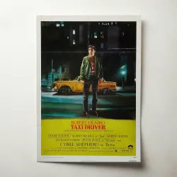 Taxi Driver (1976) Fine Art Movie Poster