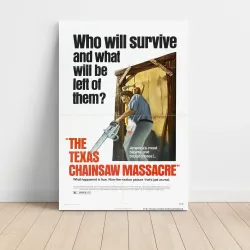 Texas Chainsaw Massacre Fine Art 1970's Movie Poster