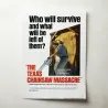 Texas Chainsaw Massacre Fine Art 1970's Movie Poster