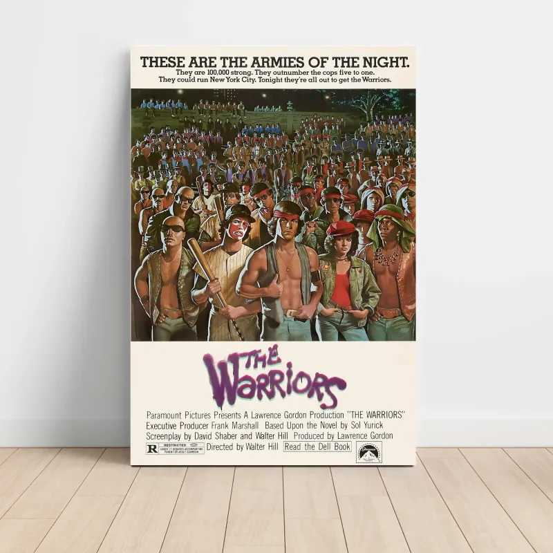 The Warriors (1979) Fine Art Movie Poster