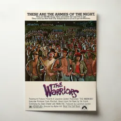 The Warriors Fine Art 1970's Movie Poster