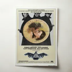 Three Days of the Condor Fine Art 1970's Movie Poster