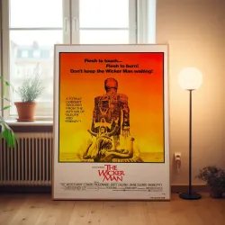 The Wicker Man Fine Art 1970's Movie Poster