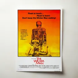 The Wicker Man Fine Art 1970's Movie Poster