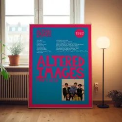 Altered Images – Pinky Blue Fine Art Album Poster