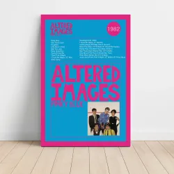 Altered Images – Pinky Blue Fine Art Album Poster