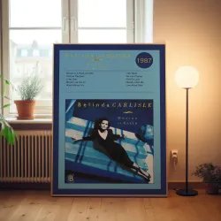 Belinda Carlisle – Heaven On Earth Fine Art Album Poster