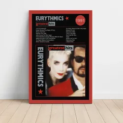 Eurythmics – Greatest Hits Fine Art Album Poster