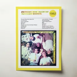 Haircut One Hundred – Pelican West Fine Art Album Poster