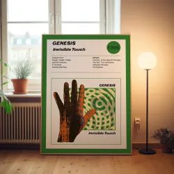 Genesis – Invisible Touch Fine Art Album Poster