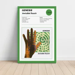 Genesis – Invisible Touch Fine Art Album Poster