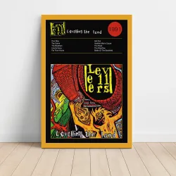 Levellers – Levelling The Land Fine Art Album Poster Wall Art