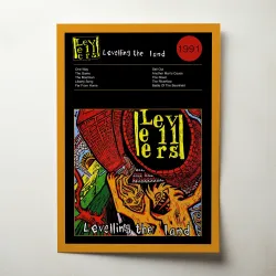 Levellers – Levelling The Land Fine Art Album Poster Wall Art