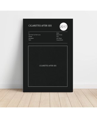 Cigarettes After Sex – Cigarettes After Sex Fine Art Album Poster