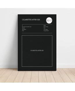Cigarettes After Sex – Cigarettes After Sex Fine Art Album Poster