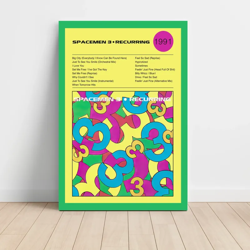 Spacemen 3 – Recurring Fine Art Album Poster