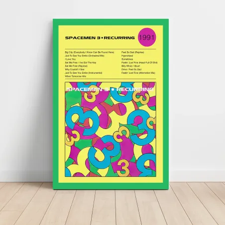 Spacemen 3 – Recurring Fine Art Album Poster
