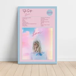 Taylor Swift – Lover Fine Art Album Poster