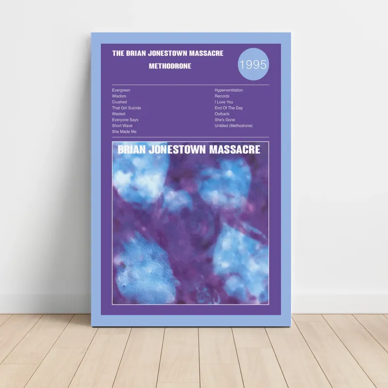 The Brian Jonestown Massacre – Methodrone Fine Art Album Poster