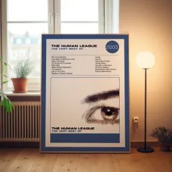 The Human League – The Very Best Of Fine Art Album Poster