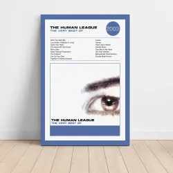 The Human League – The Very Best Of Fine Art Album Poster