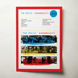 The Police – Synchronicity Fine Art Album Poster