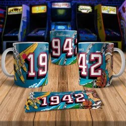1942 Retro 8Bit Arcade Gaming Mug 2 Coffee Mug