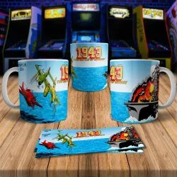 1943 Retro 8Bit Arcade Gaming Mug 1 Coffee Mug