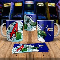 Ajax Retro 8Bit Arcade Gaming Mug Coffee Mug