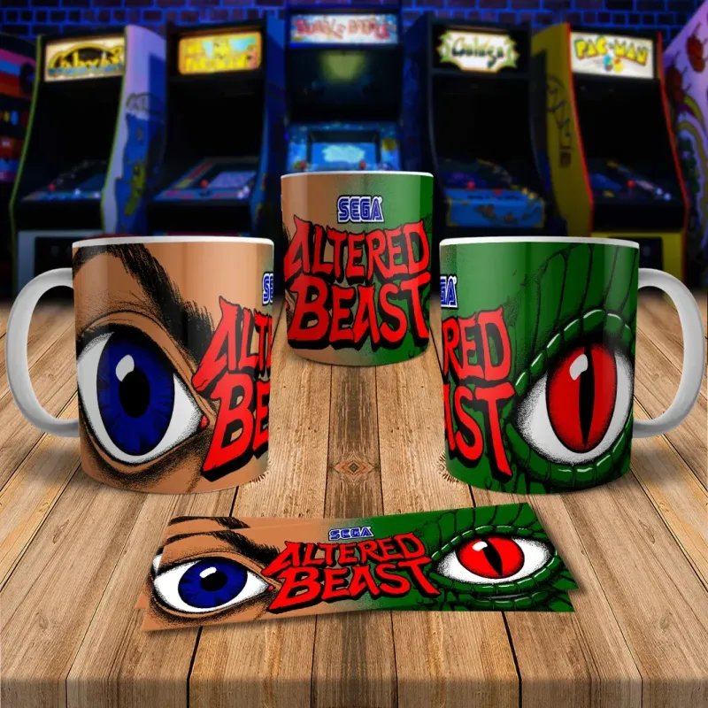 Altered Beast Retro 8Bit Arcade Gaming Mug