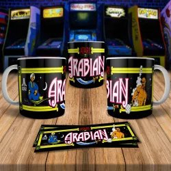 Arabian Retro 8Bit Arcade Gaming Mug Coffee Mug