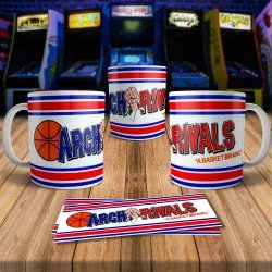 Arch Rivals 8Bit Arcade Retro Gaming Coffee Mug