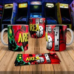 Area 51 8Bit Arcade Retro Gaming Mug - Fun & Unique!