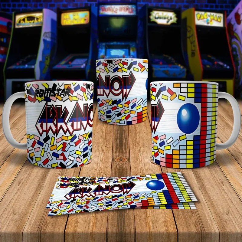 Arkanoid 8Bit Arcade Retro Gaming Mug 1 - Perfect Gift!