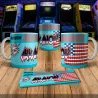 Arkanoid 8Bit Arcade Retro Gaming Mug 2 - Level Up Your Sip