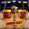 Break Out 8Bit Arcade Retro Gaming Mug - Perfect for Gamers!