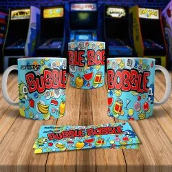 Bubble Bobble 8Bit Arcade Retro Gaming Mug 1 - Fun & Unique!