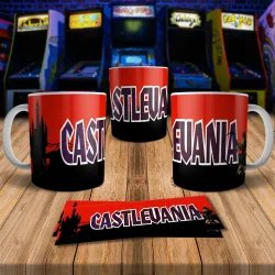 Castlevania 8Bit Arcade Retro Gaming Mug - Level Up Your Sip!