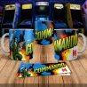 Commando 8Bit Arcade Retro Gaming Mug - Level Up Your Sips!