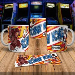 Donkey Kong 8Bit Arcade Retro Gaming Mug - Fun & Unique!