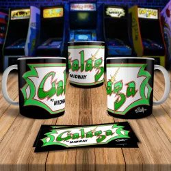 Galaga 8Bit Arcade Retro Gaming Mug - Perfect for Gamers!